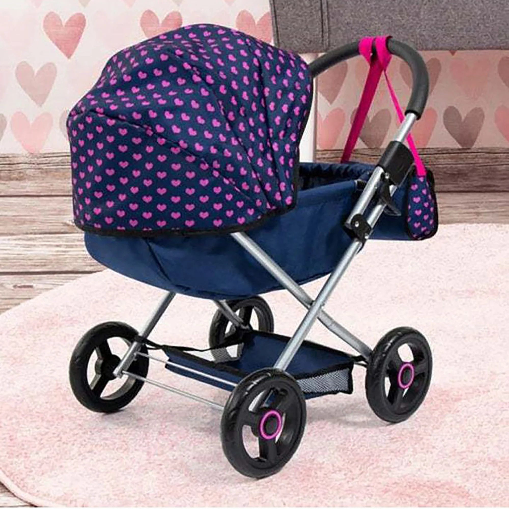 Bayer Cosy Doll Pram - Confetti - Image 5