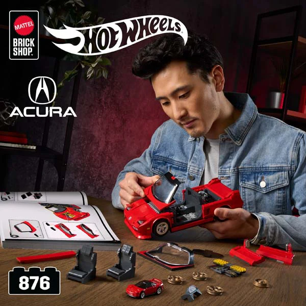Brick Shop Hot Wheels '90 Acura Nsx - Image 6