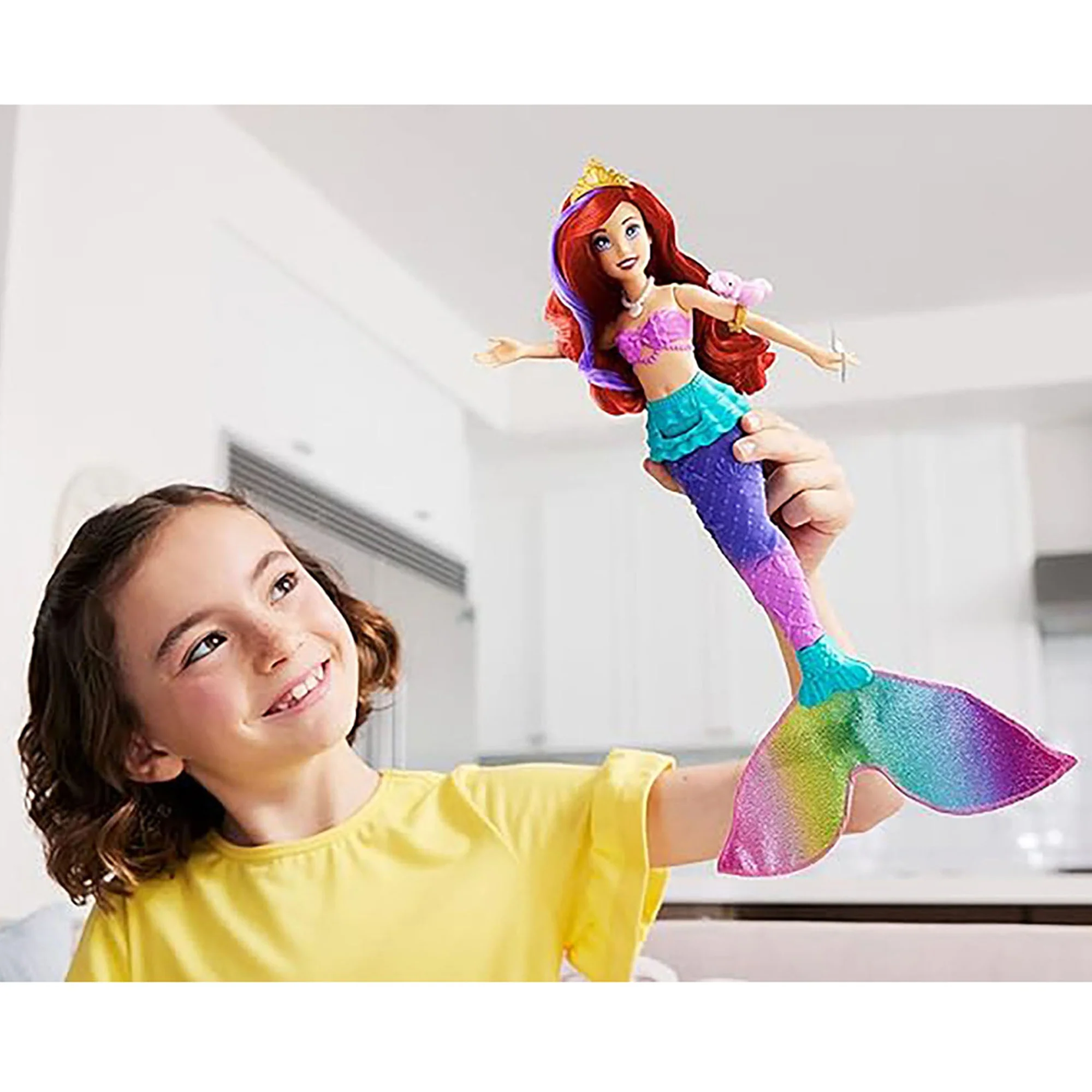 Disney Princess Swim & Splash Ariel Doll - Image 4