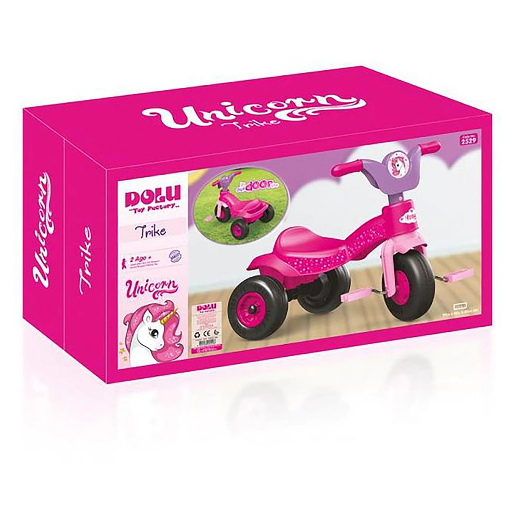 DOLU My First Ride-On Unicorn Trike - Image 3