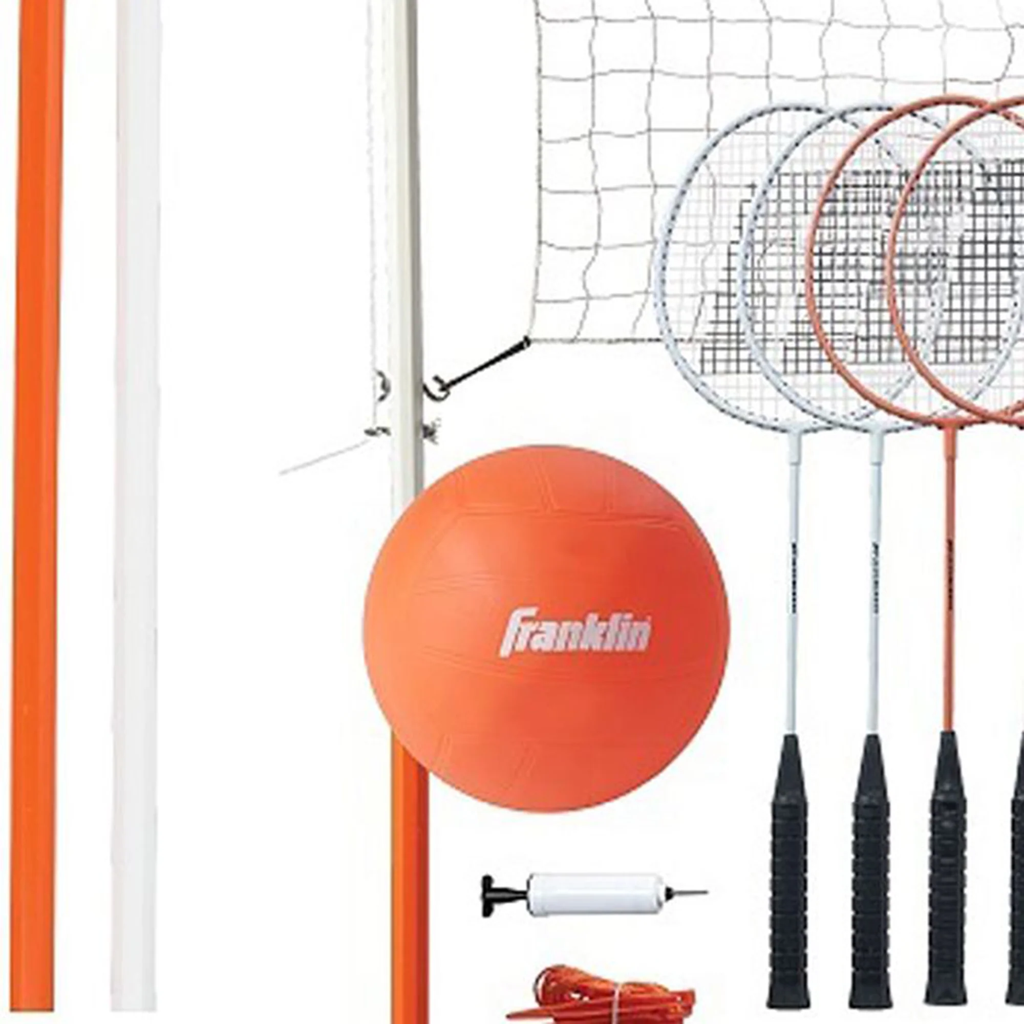 Franklin Sports Starter Badminton & Volleyball Set - Image 3