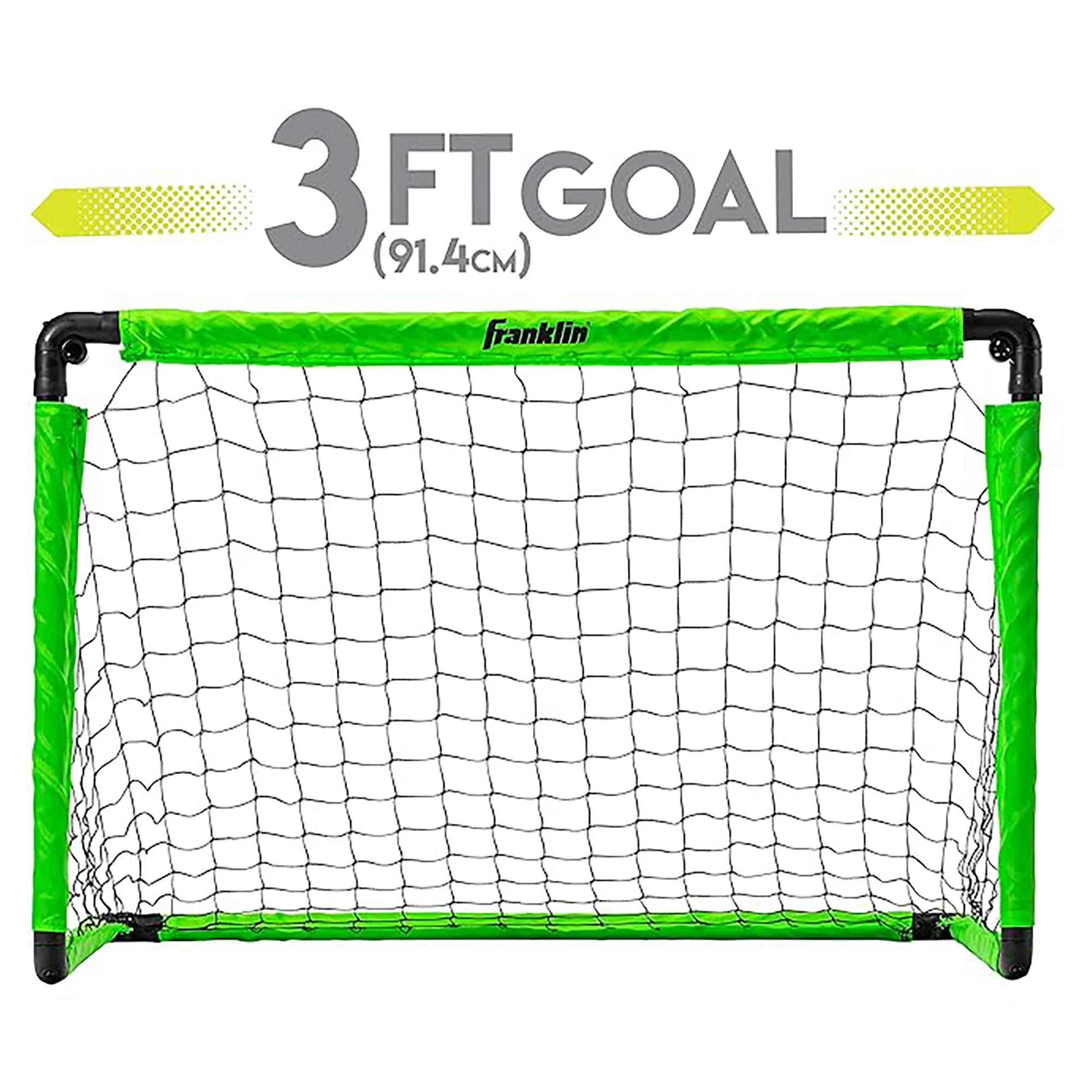 Franklin Soccer Goal Insta Set with Pump and Ball (36x24x24 inches) - Image 3