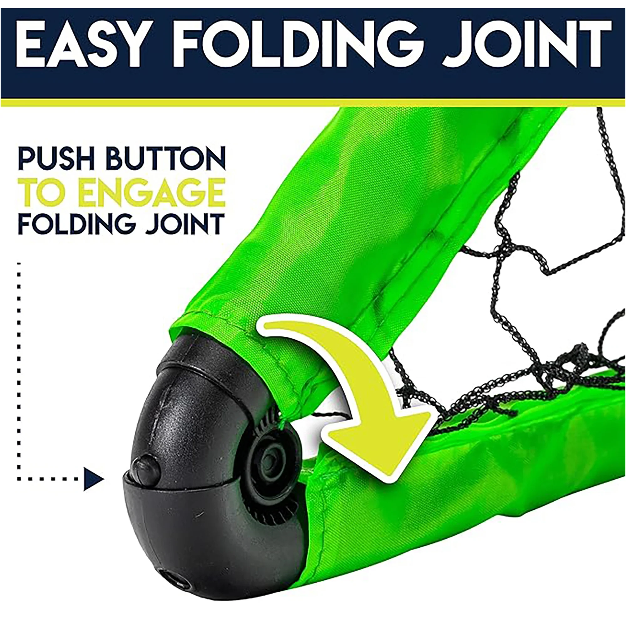 Franklin Soccer Goal Insta Set with Pump and Ball (36x24x24 inches) - Image 5