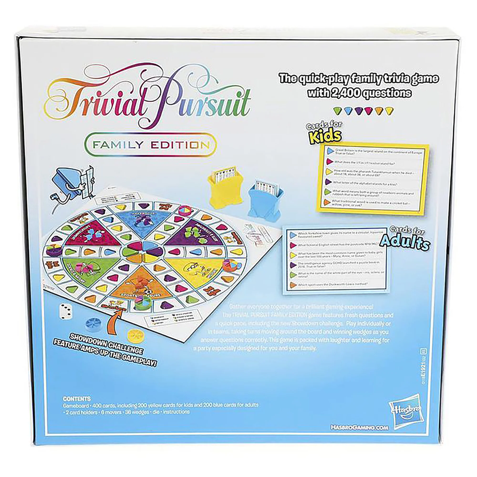 Trivial Pursuit Gaming Board Game Family Edition - Image 3