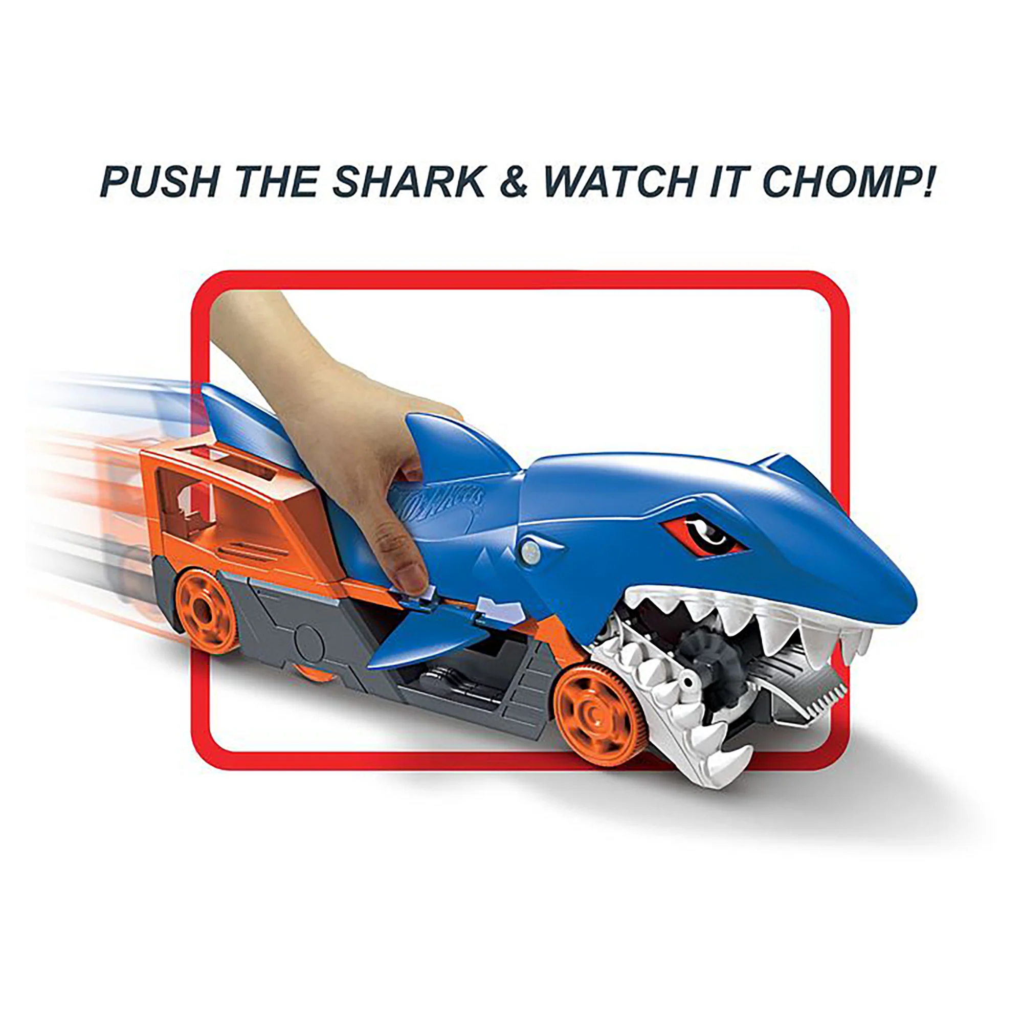 Hot Wheels Shark Chomp Transporter Playset - Image 3