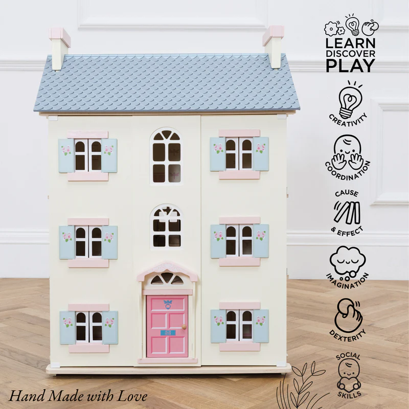 Le Toy Van Daisylane Cherry Tree Hall Doll House - Image 3