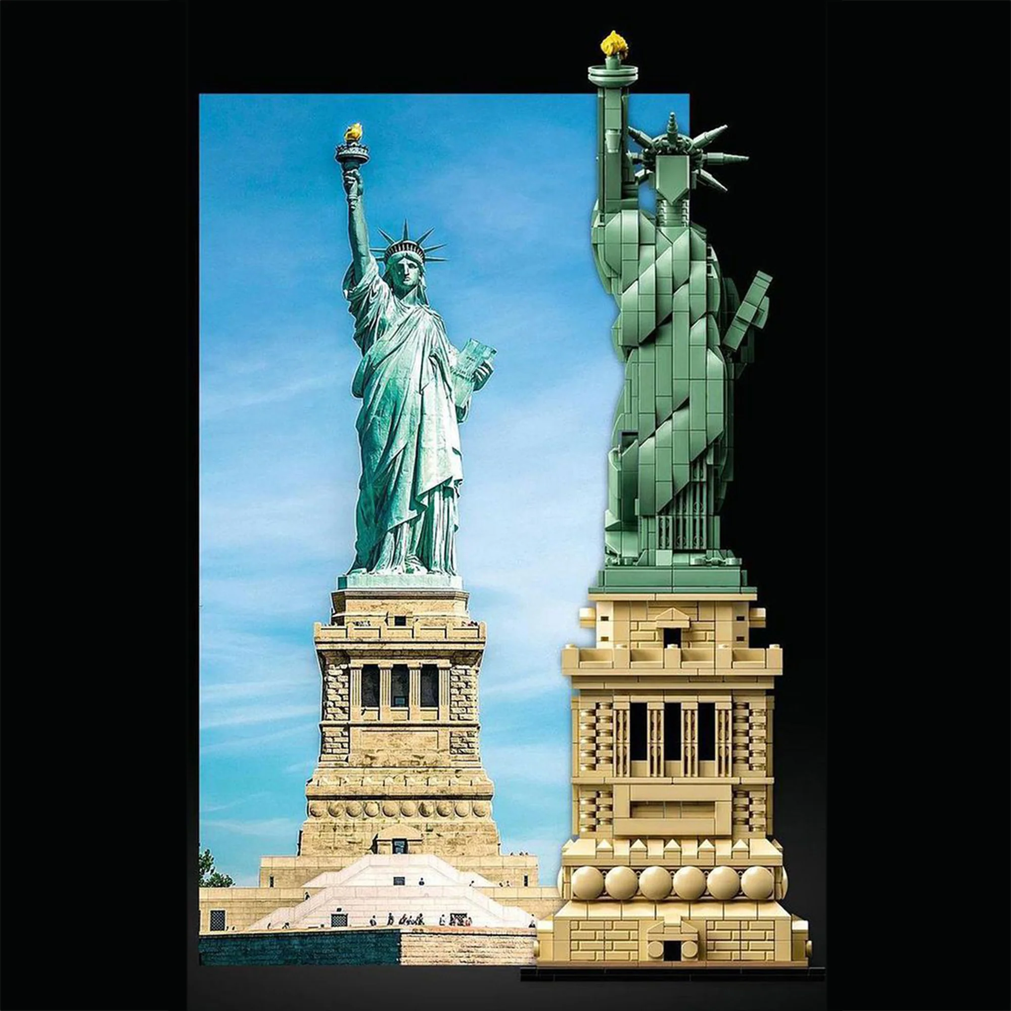 LEGO Architecture Statue of Liberty 21042 (1685 pieces) - Image 5