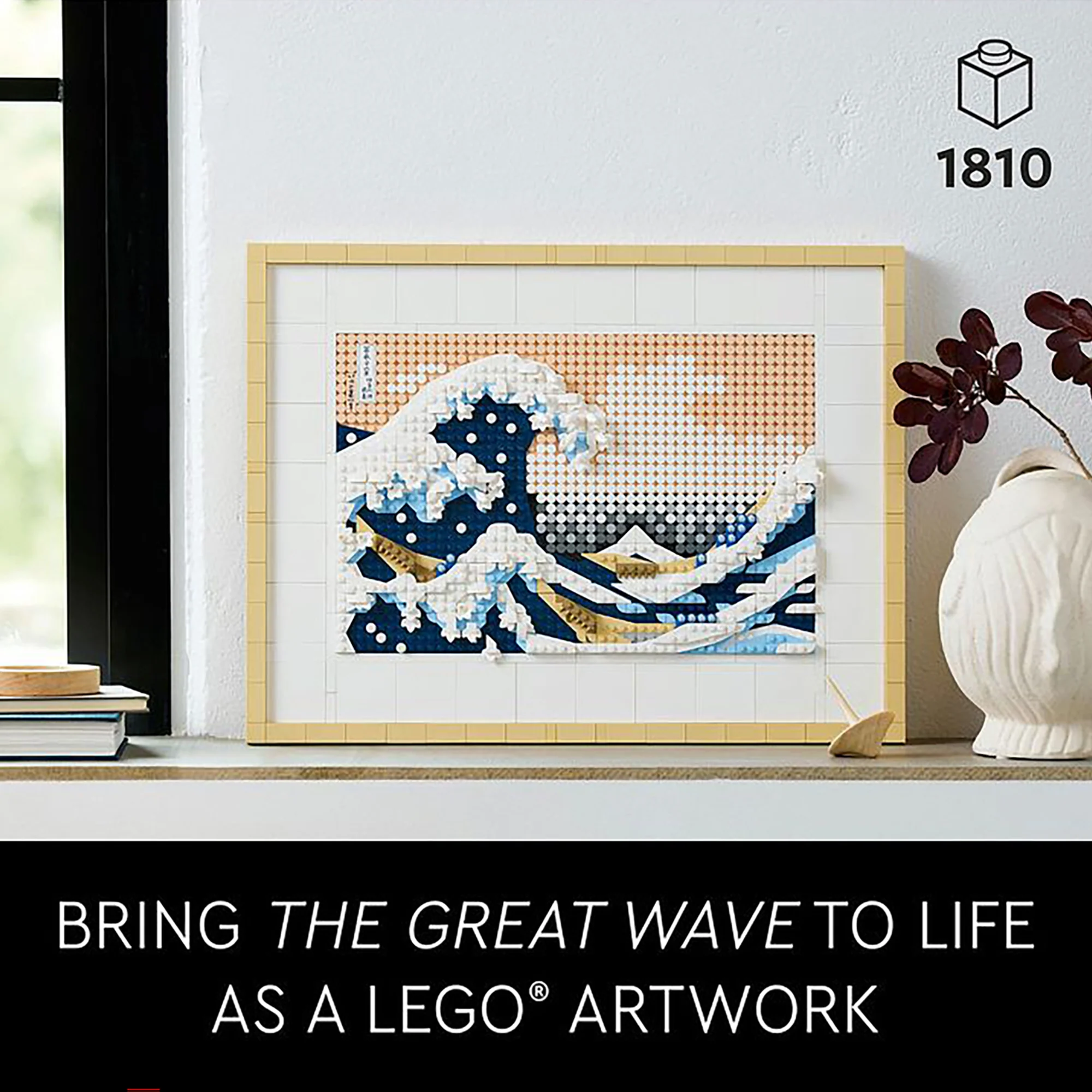 LEGO Art Hokusai, The Great Wave 31208 (1,810 pieces) - Image 4