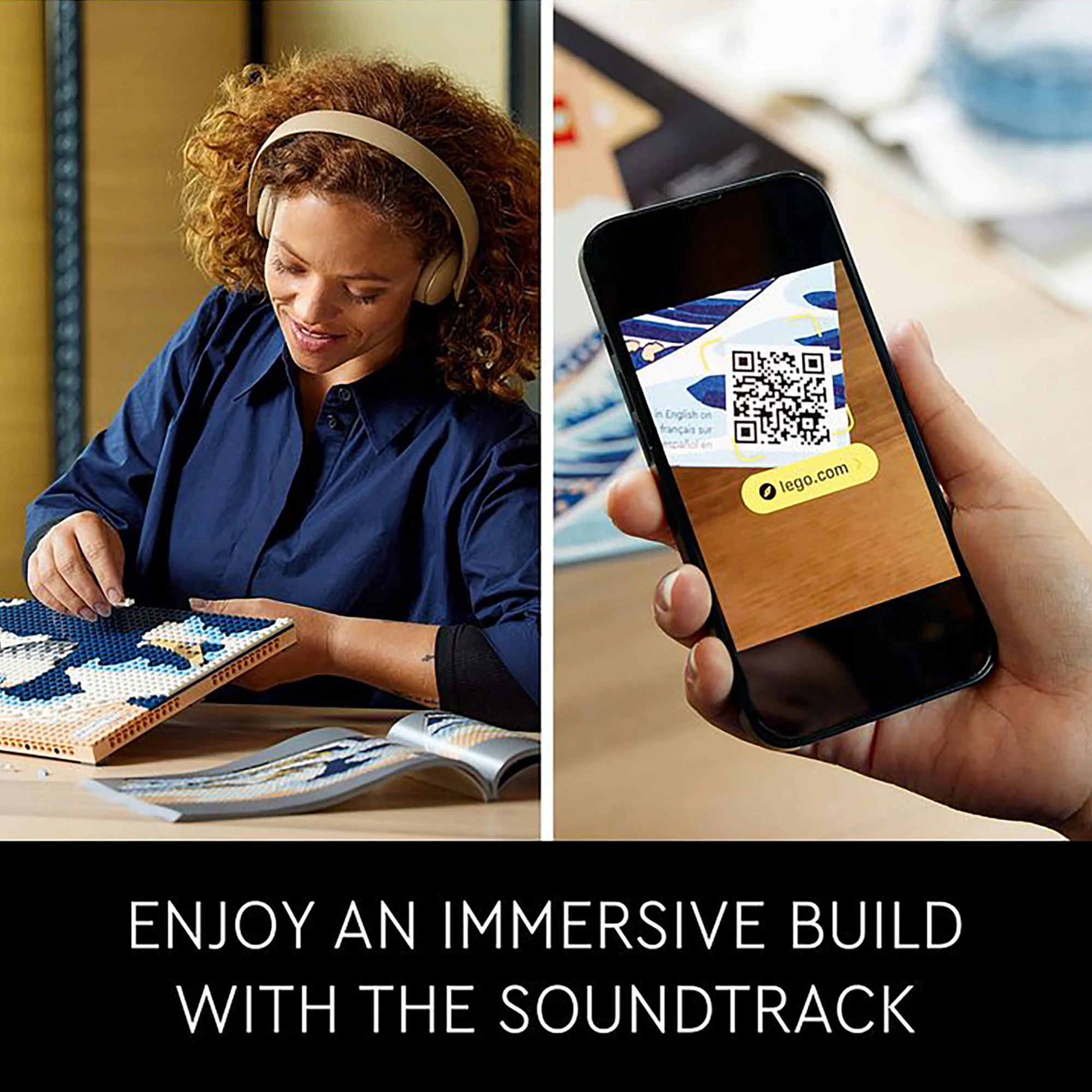 LEGO Art Hokusai, The Great Wave 31208 (1,810 pieces) - Image 7