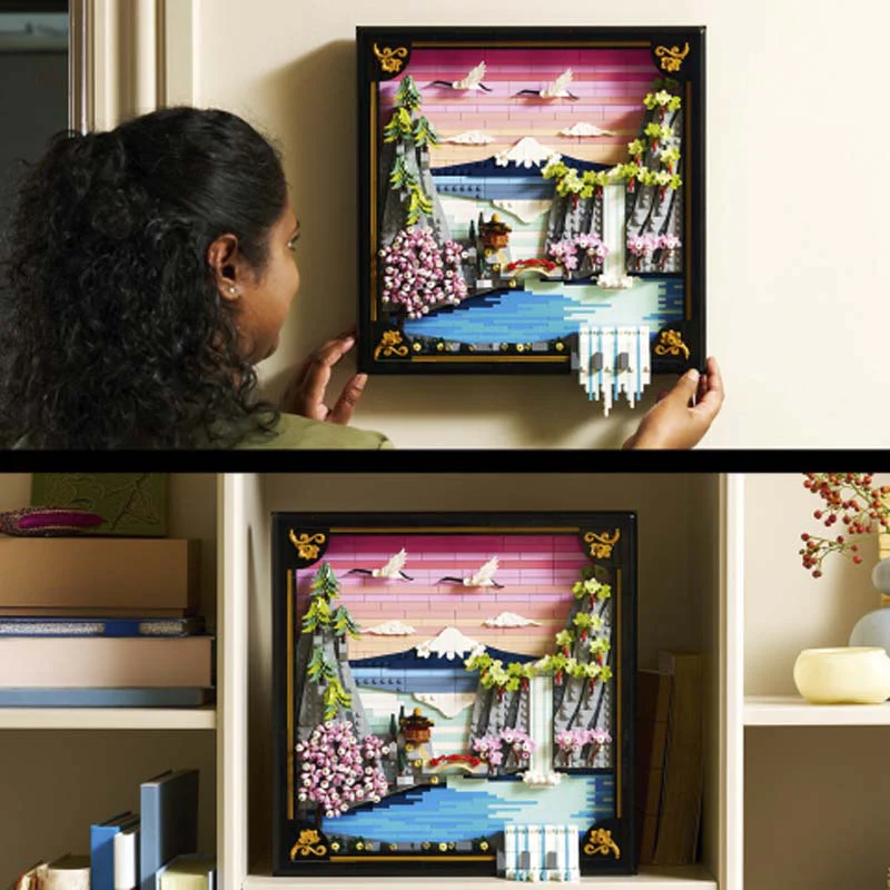 LEGO ART Japanese Cherry Blossom Landscape - Image 3