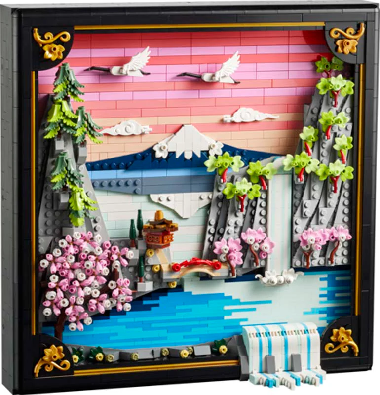 LEGO ART Japanese Cherry Blossom Landscape - Image 5