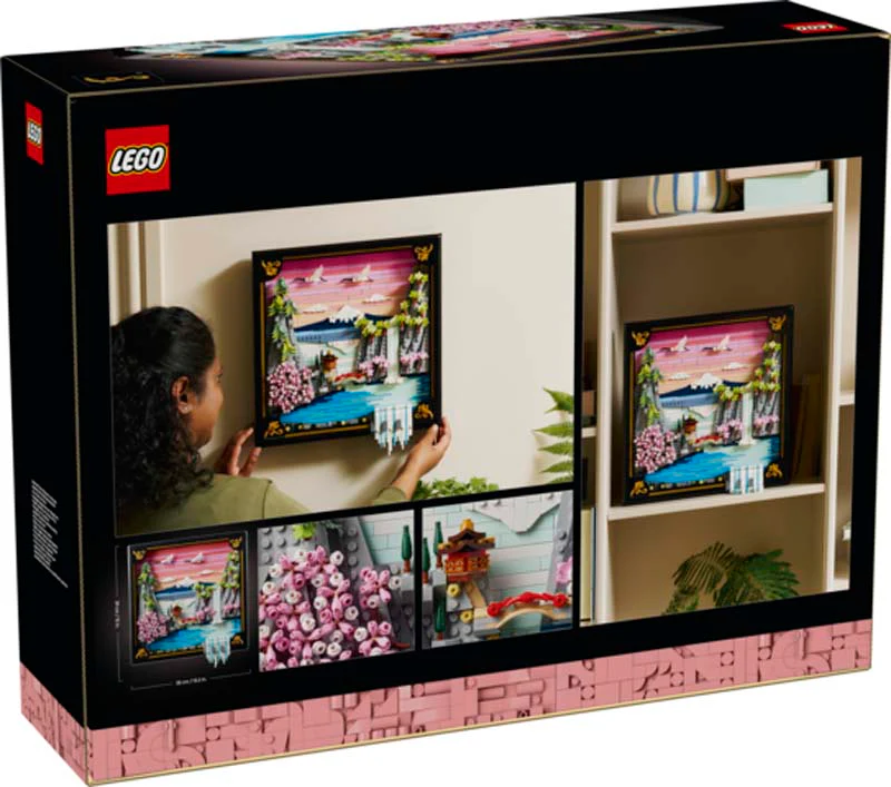 LEGO ART Japanese Cherry Blossom Landscape - Image 6