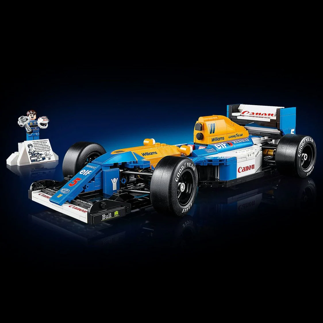 LEGO Icons Williams Racing FW148 & Nigel Mansell 10353 - Image 5