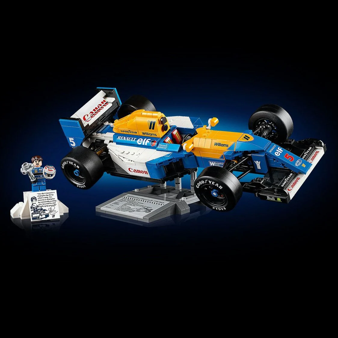 LEGO Icons Williams Racing FW148 & Nigel Mansell 10353 - Image 6