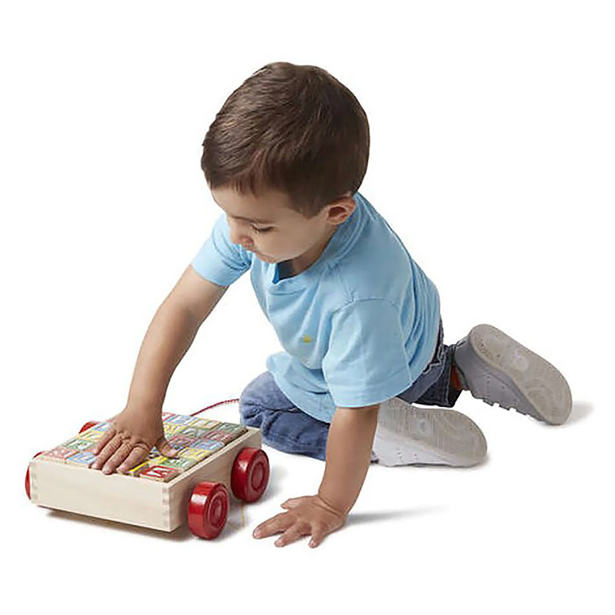 Melissa & Doug Playset - Classic ABC Block Art - Image 3