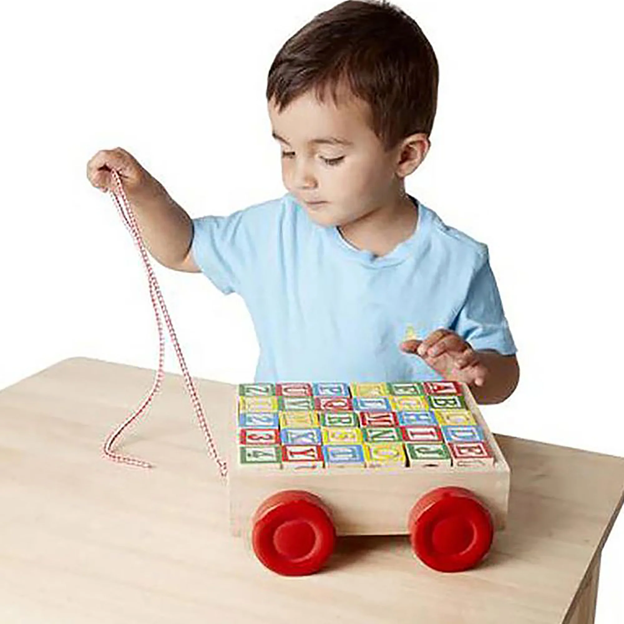 Melissa & Doug Playset - Classic ABC Block Art - Image 4