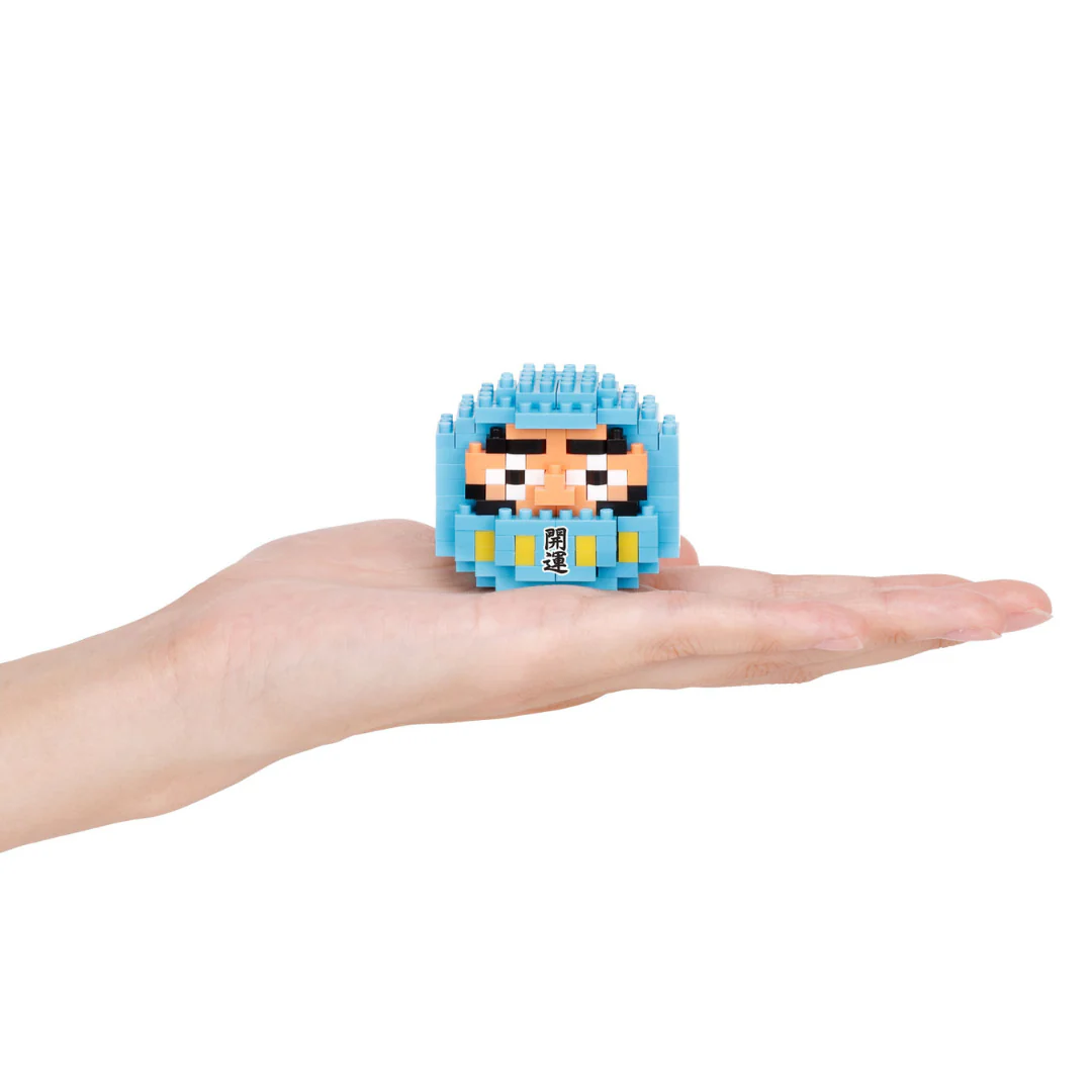 nanoblock Daruma Pastel Blue - Image 3