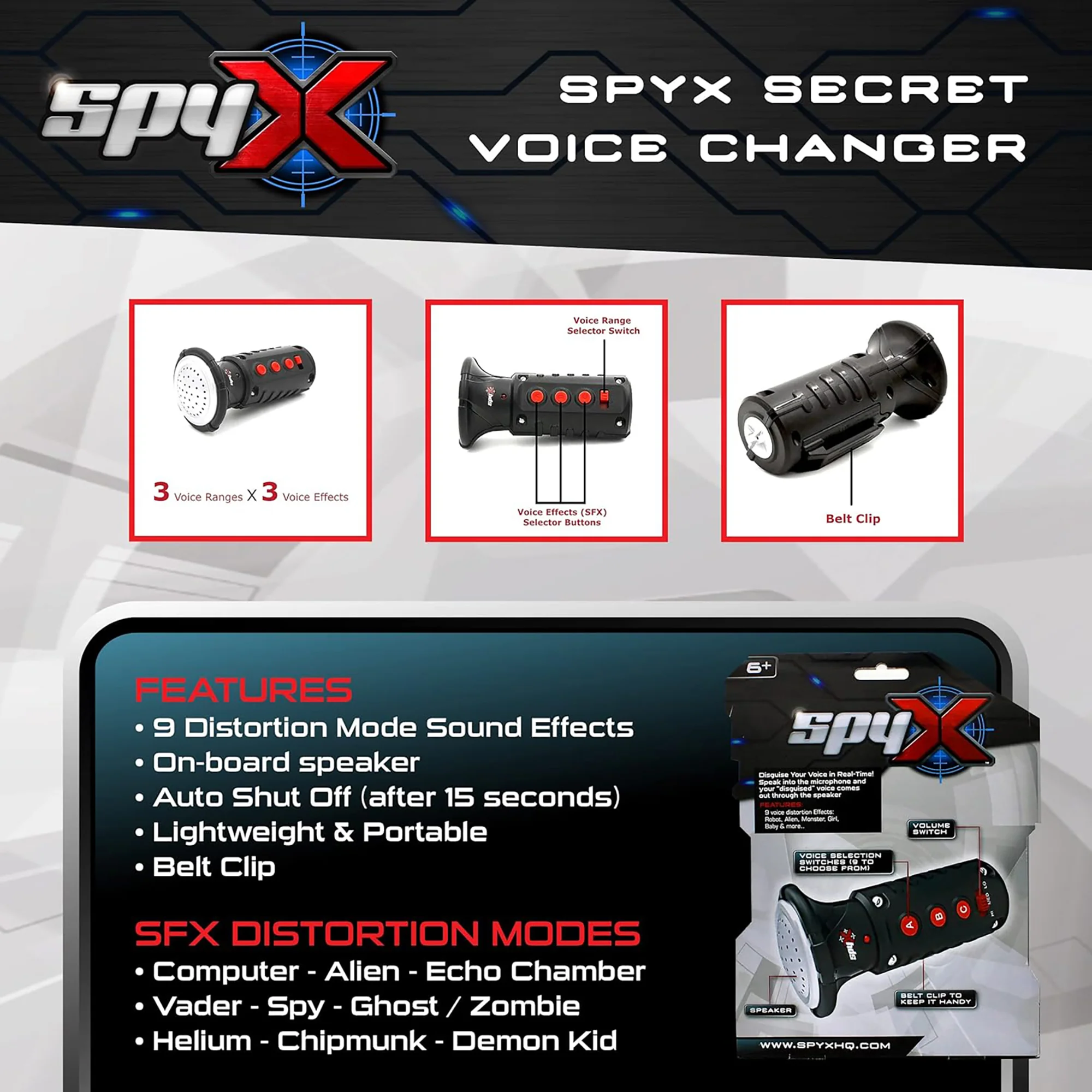 SpyX Secret Voice Changer - Image 4
