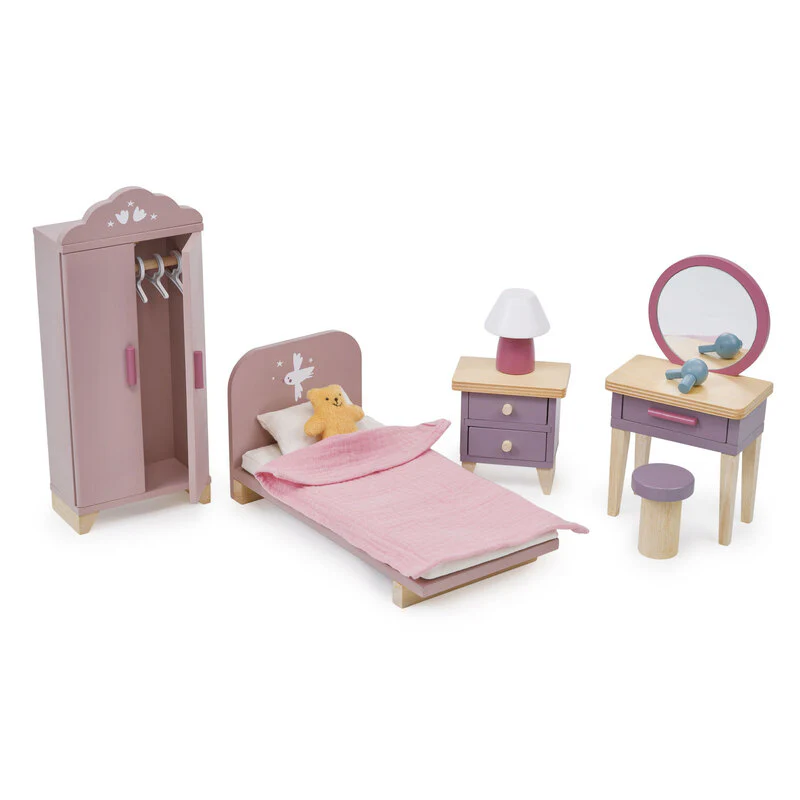 Tender Leaf Toys Mulberry Mansion Doll House with Furniture - Image 4