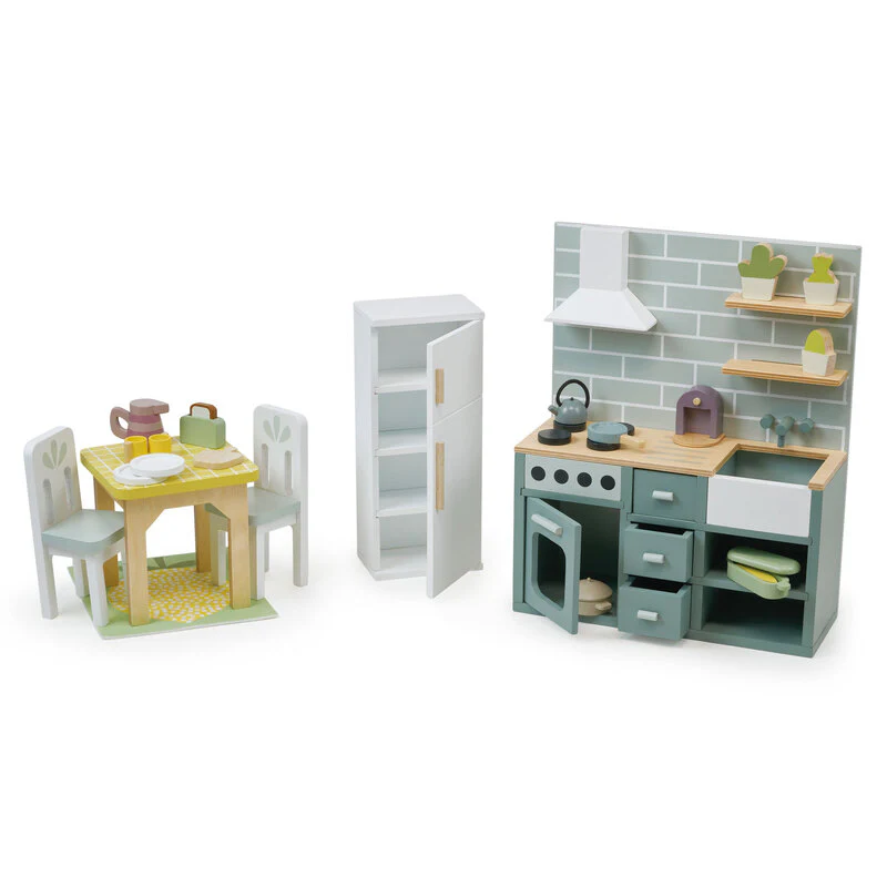Tender Leaf Toys Mulberry Mansion Doll House with Furniture - Image 6